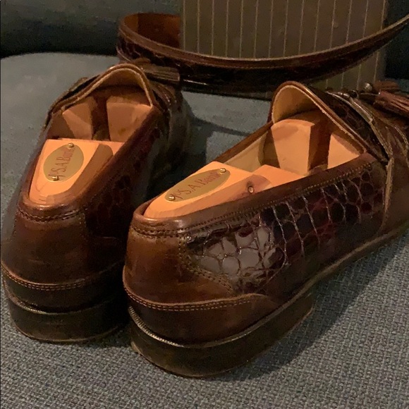 Johnston & Murphy Malano Loafers & Matching Belt - Picture 4 of 6